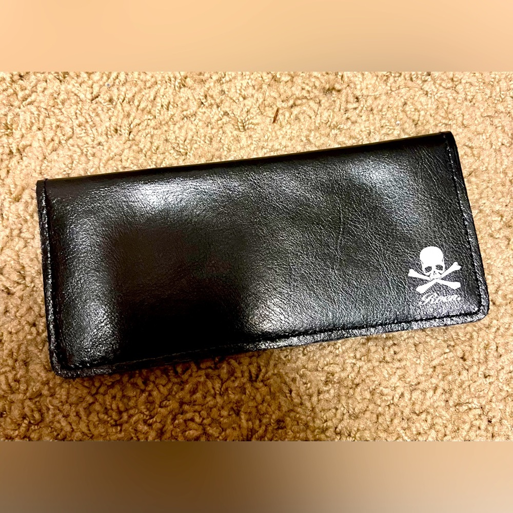 Excellent Condition Roen Genuine Leather Long Wallet Black Japan Limited